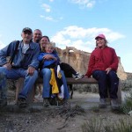 Winni, John, Vic, Anna & Andre at Kodachrome Basin State Park